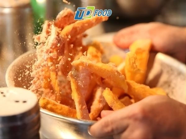 Làm topping cho đồ chiên và món sáng tạo mới